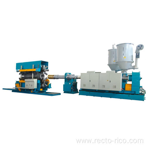 HDPE PP Double wall corrugated pipe extrusion line